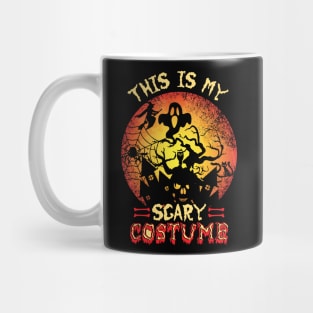 this is my scary costume Halloween Mug